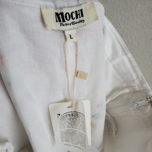 All Things Mochi Gaho Linen Pants size L NWT - Picture 7 of 8